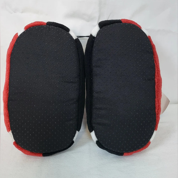 NWT Arkansas Razorbacks Officially Licensed Puffy Ankle Slippers Youth XL (13-1) - Picture 5 of 5